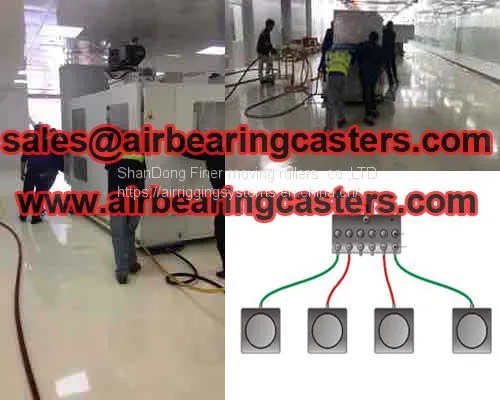 Air Bearing Casters Steadily Moving Your Equipment With no Damage to the Floor