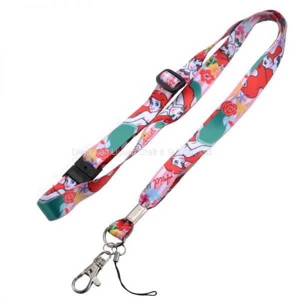 Custom Sublimation Printing Polyester ID Badge Neck Lanyard No Minimum Order Quantity photo-4