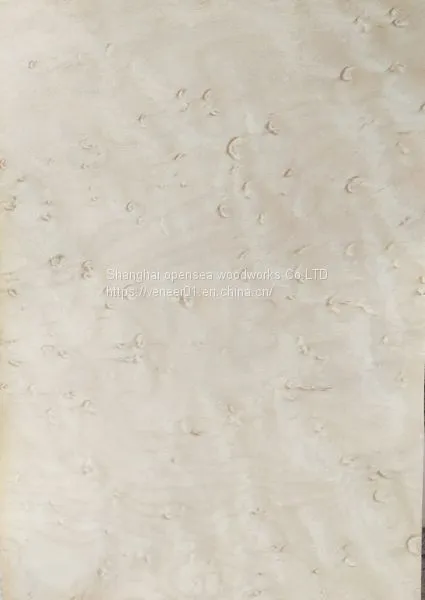 Natural Bird's Eye Maple Wood Veneer photo-2