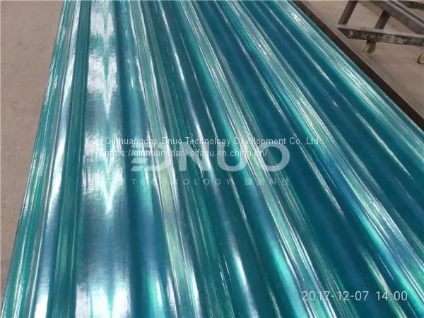 Fiberglass Polyester Composite FRP Roof Sheet Making Machine photo-2