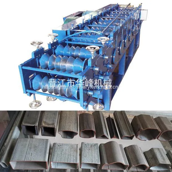 Round to Rectangular Tube Making Machine