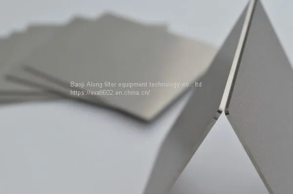 Porous Gas Diffusion Electrode Material, Hydrogen Titanium Electrode Plate, Metal Sintering Porous Titanium Electrode Plate