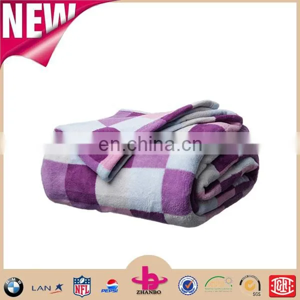 New Arrival Product Direct Manufacturer 100% Polyester Plush Fabric Portable Foldable Home Textile Blanket Coral Fleece Blanket. photo-6