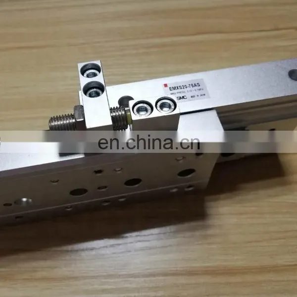 SMC Double Acting Pneumatic Sliding Cylinderrs EMXS20-75AS photo-3