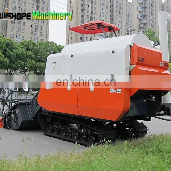 Rice Paddy Wheat Combine Harvester in Philippines photo-5