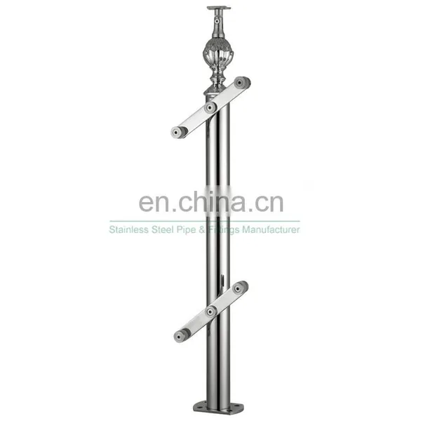 Hot Sale Hospital Stainless Steel 304 316 Stairs Railing Elegant Railing Designs Factory in China photo-3