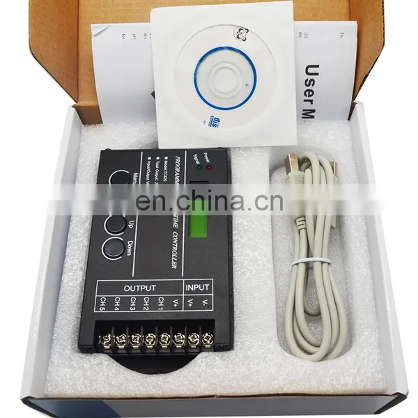 DC12/24V 20A 20A LED RGB Aquarium Controller Strip Timer Dimmer photo-2