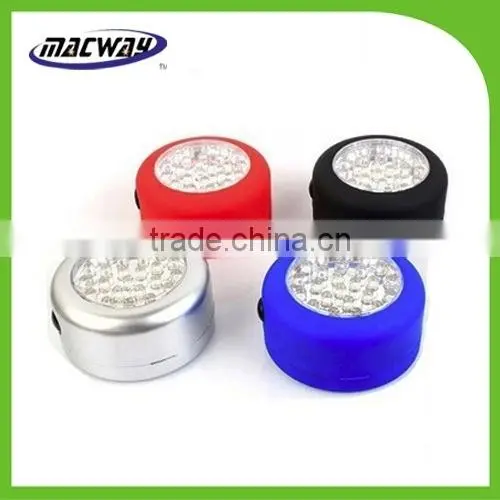 Magnetic Portable 24LEDs Work Lights With Hook