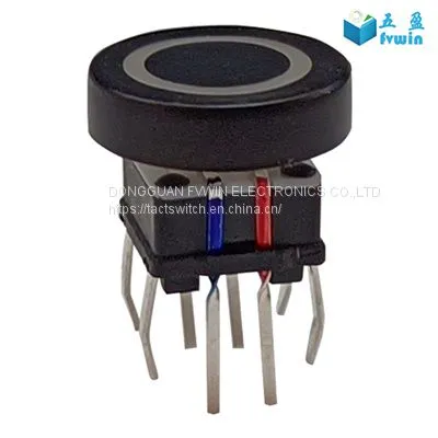 RGB Illuminated LED Tact Push Button Switch photo-2