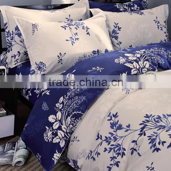 2015 New Product Cheap Luxury 100%cotton Sheet Sets Trees Printed Comforter Set China Textile photo-5