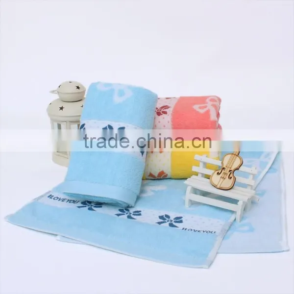 Bowknot Design 100% Cotton Wholesale Price Terry Baby Bath Towel / Customized Beach Towel photo-3