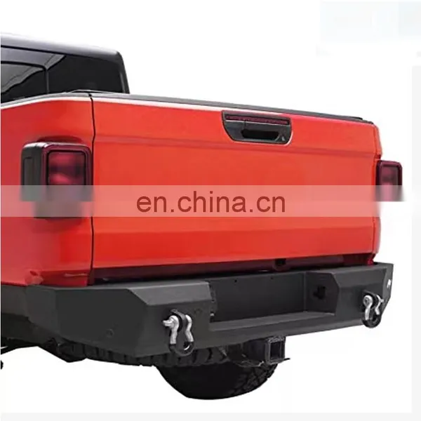 Off-road Rear Bumper With Sensor Holes for Jeep Gladiator JT 20-21 4x4 Accessories photo-2