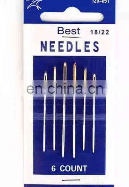 Wholesale Hand Needle DIY Multi-used Sewing Needle 6-piece Packed Multi-function Sewing Needle for Leather Product photo-2