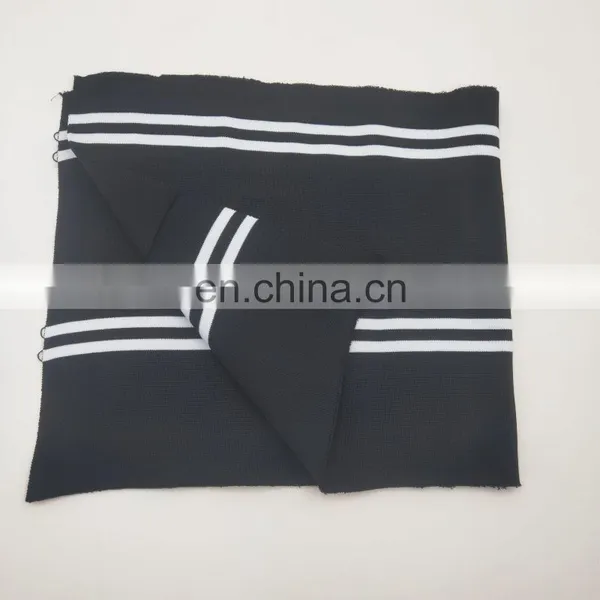 New Fashion High Quality Polyester Spandex Flat Rib Knit Fabric Ribbed Knit Garment Accessories Cuff Rib photo-5