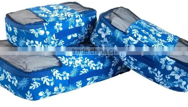 3 Set Packing Cubes for Travel,Travel Luggage Packing Organizers Bag,high Quality Polyester Packing Cube for Women photo-5