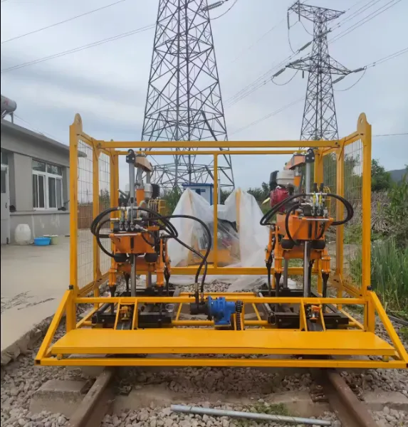 Smart Rail Tamping Machine Unit /Smart Rail Ballast Bed Tamping Machine for Track Maintenance photo-3