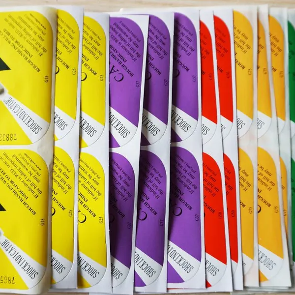 Shockindicator Shockwatch Labels Produced With Twenty Years Experiences