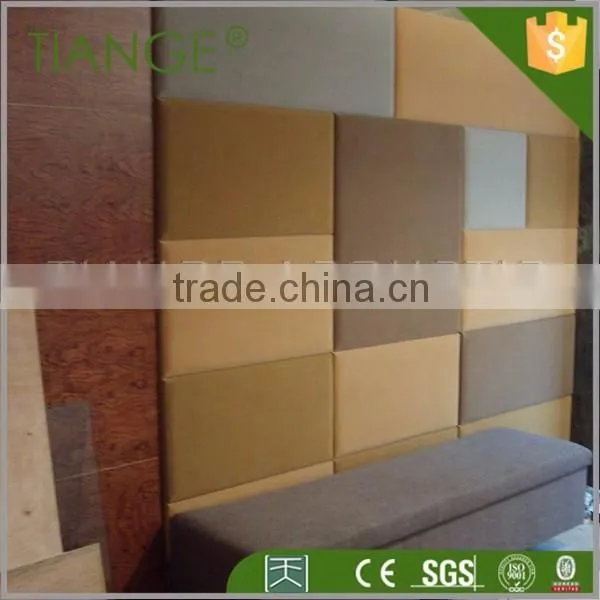 Decorative Fabric Wall Panels Soundproof Fiberglass Ceiling Manufacture photo-2
