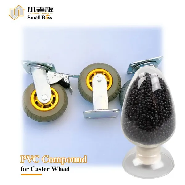 PVC Furniture Caster Wheel Manufacturer PVC Pellets Compound