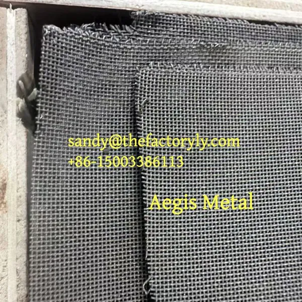Raney Nickel Screen 40 46 60 10 100 Mesh Raney-Ni Cotaed Nickel Mesh Electrodes for Alkaline Water Electrolysis photo-3