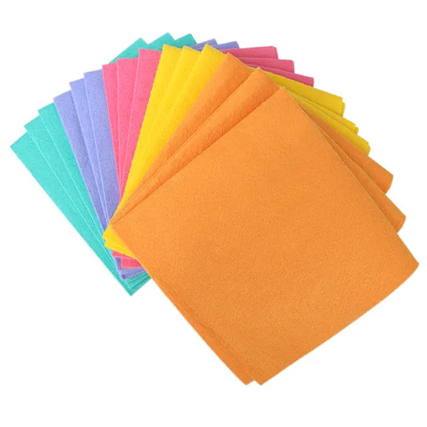 Viscose Coloured Needle Punched Non Woven Fabric Germany Nonwoven Cleaning Cloths photo-4
