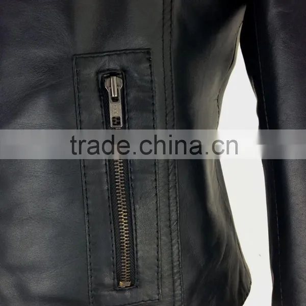 Genuine Leather Jacket Women Online Shopping Pakistan photo-4