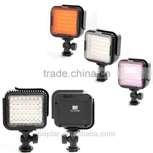 Poplar CN-LUX480 48 LEDs Video Light Photo Lamp for Canon Nikon Camera Video Camcorder 5600K/ 3200K photo-6