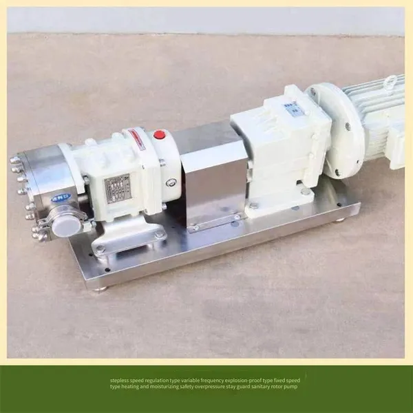 Gear Speed-regulating Stainless Steel Cam Rotor Pump for Oil-gas Mixed Transportation Lq3a - 52 Resin Transfer Pump photo-3