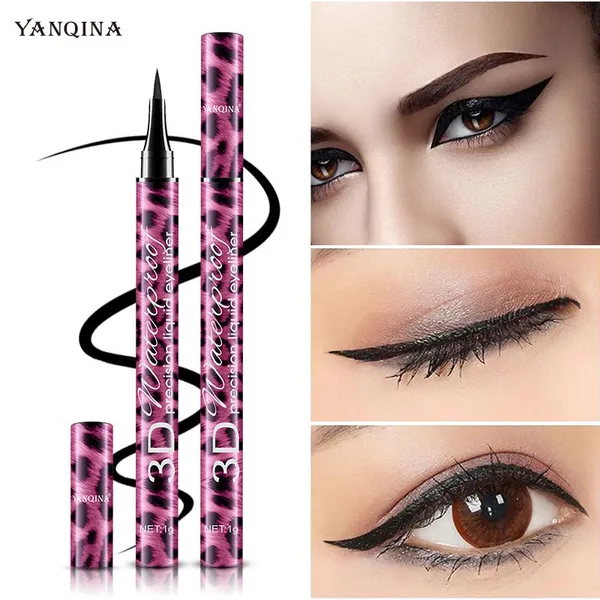 YANQINA Leopard Print Eyeliner & Mascara 2-in-1 Set Waterproof, Smudge-Proof Mascara Makeup WhatsApp +86-13359210945 photo-2