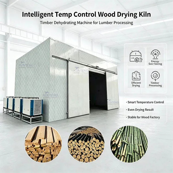 Intelligent Temperature Control Large Wooden Tray Dryer Wooden Tray Drying Room Wooden Tray Drying and Processing Plant EPC