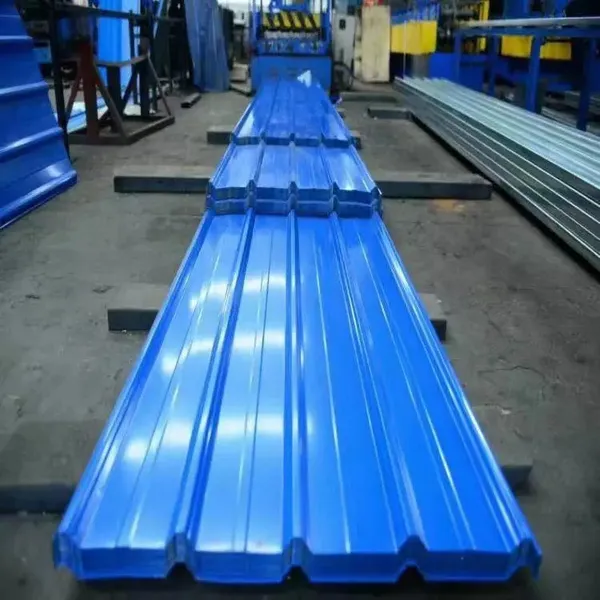 Prepainted Corrugated Roofing Sheet: DX51D Steel Base, PE Coated, EN 10346 Compliant, OEM Supported photo-4