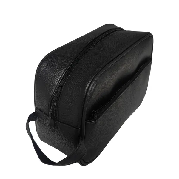 Multi‑Pocket Makeup Shaving Dopp Kit With Carry Handle photo-4
