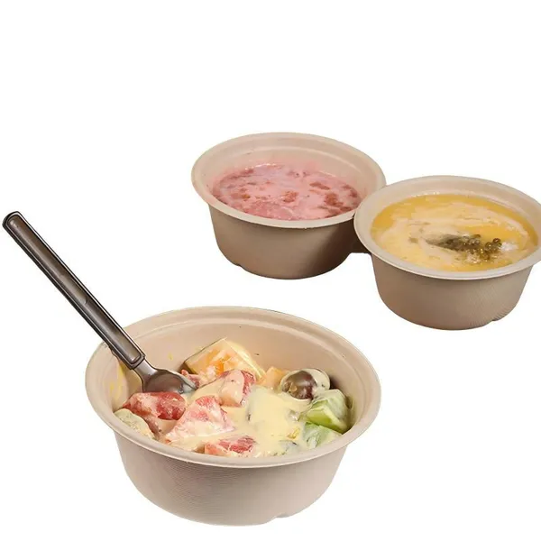 Disposable Bowl With Mill Test Report, Biodegradable Plant Fiber, Custom Sizes photo-4