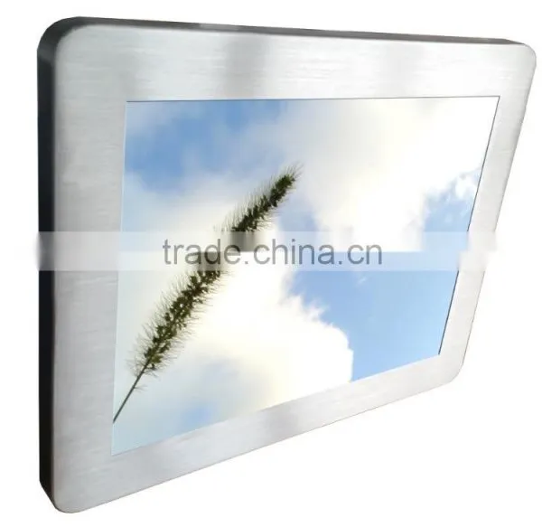 Wall Panel System Touch Screen Computer Wifi Led Advertising Totem Tft Display Computer Kiosk Printer Wall Mount All In One Pc photo-2