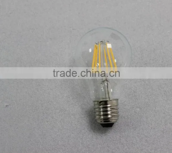 TUV CE ROHS ERP A60 E27 4W 480LM 360 Degree Led Filament Bulb photo-5