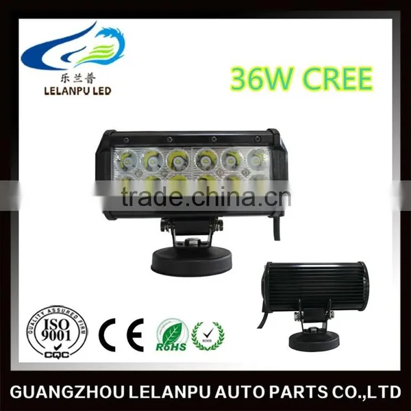 Super Bright High Power Auto Light 36w 6.5 Inch Double Row 12v Led Car Work/head Light photo-2
