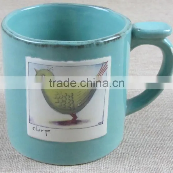 "Pinsun"glazed Stoneware Mug photo-2