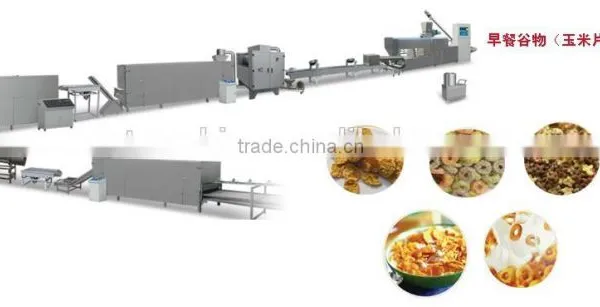 Automatic Corn Flakes/Breakfast Cereals Machine/Extruder/Processing Line photo-4