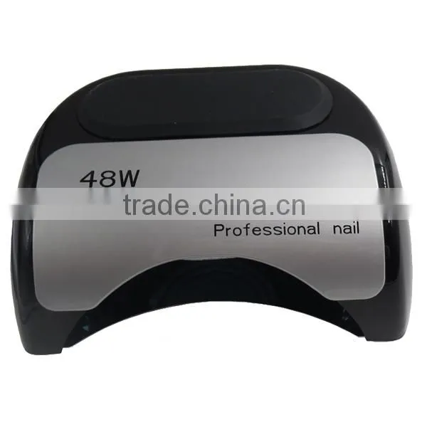 48w nail ccfl led uv lamps nail dryer automatic sensor for all gel curing polish