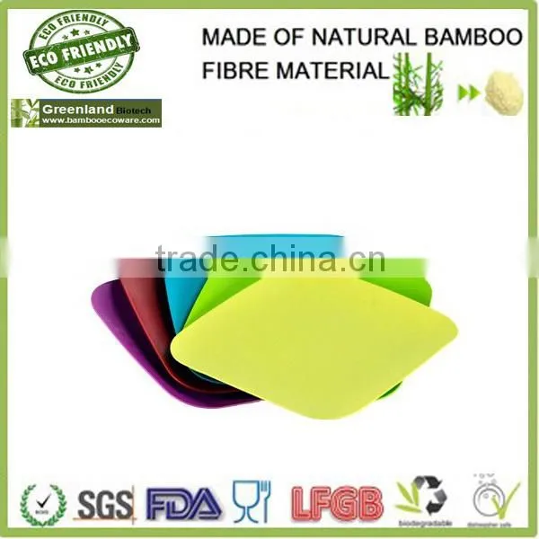Natural and Green Bamboo Fiber Tableware ,bamboo Fiber Hot Selling Plate photo-5