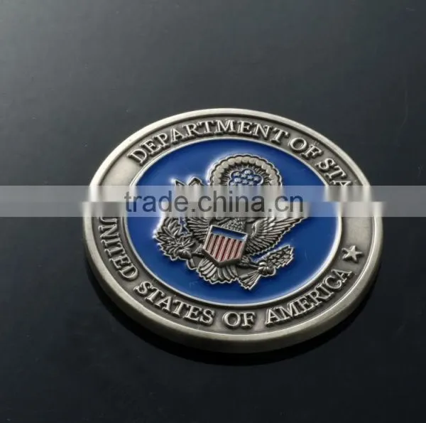 Popular Custom Cute Metal Magic Superman Coin photo-5