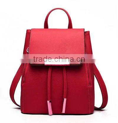 2016 Summer New Style for Leisure PU Backpack College Student School Shoulder Bag Quality Choice photo-5