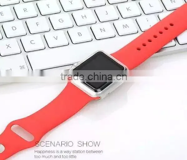 Original PIPILU TPU Soft Screen Protector Case For Apple Watch Screen Protective Case Clear Cover 38mm/42mm MT-4531 photo-4