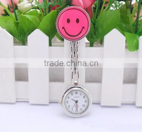 Smile Nurse Watch Nurse Brooch Quartz Watch Strainless Steel Pocket Watches photo-4