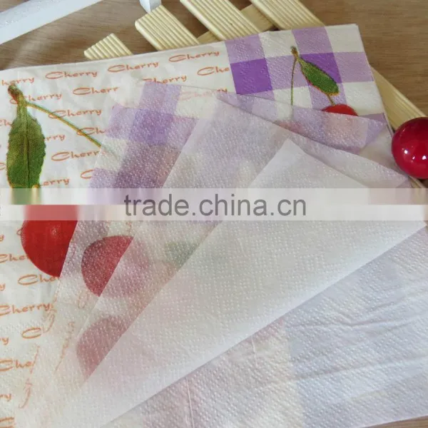Safe and Clean Paper Printed Napkin With High Quality/advertisement Napkin Paper photo-4