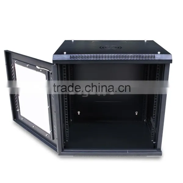 Wall Mount IT Network Server Data Cabinet Enclosure Rack Glass Door
