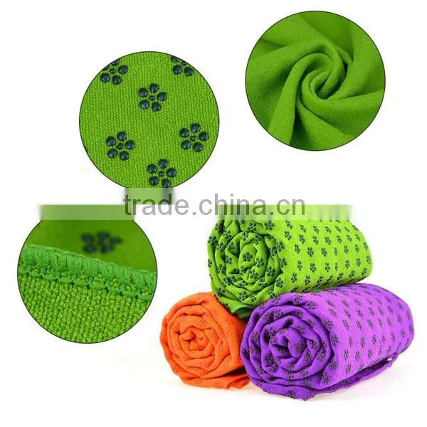 Non-Slip Washable Foldable Soft & Absorbent Yoga Towel photo-3