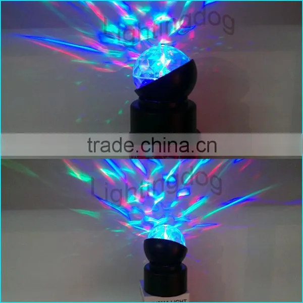 3 Inch Rotating Projection Lamp Flashing Colorful Kaleidoscope Lamp photo-6