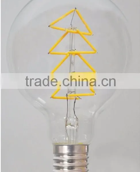 Vintage G95 4w 6w 8w Led Filament Bulb E27 Decorative Light B22 240v 110v photo-2
