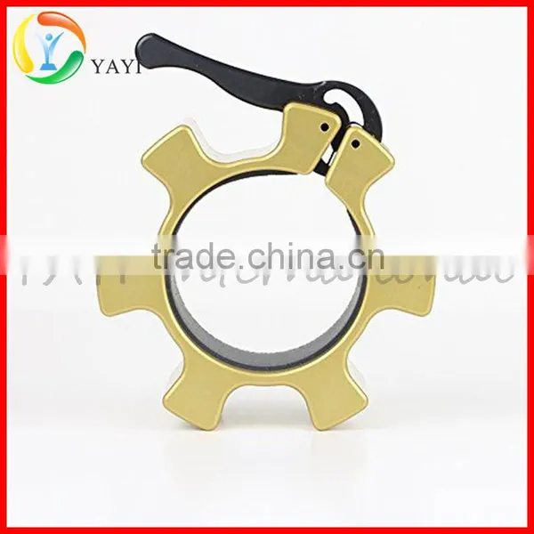 Weight Lifting Olympic 2'' Heavy Metal Barbell Collar Quality Choice photo-4